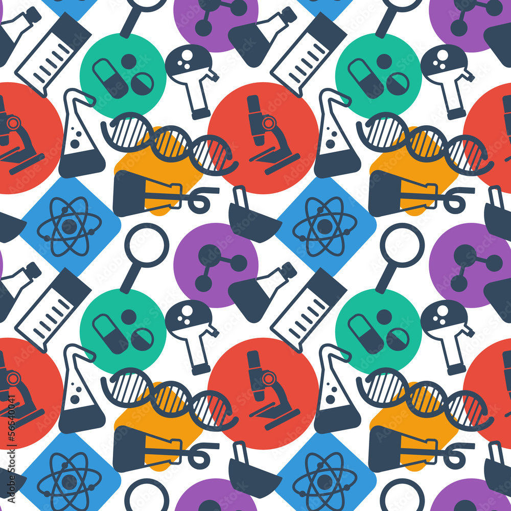 seamless pattrn science seamless pattrn science