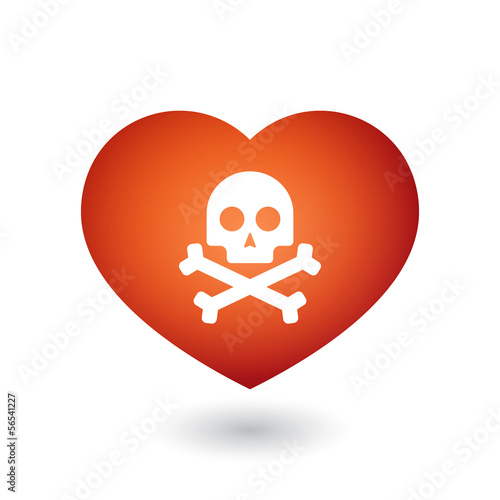Cute heart illustration