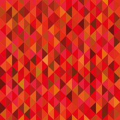 Keuken achterwand Zigzag Rauten Rot  © JULA