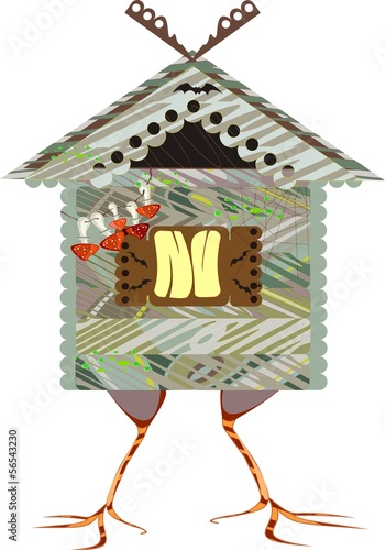 Hut on chicken legs