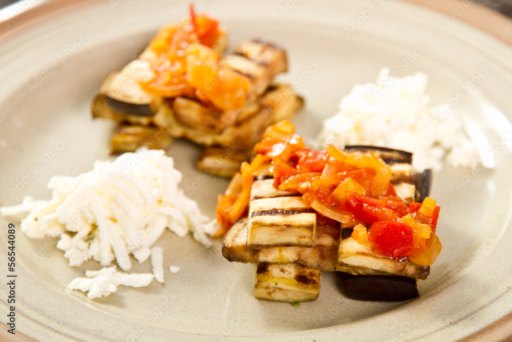Grilled eggplant Grilled eggplant