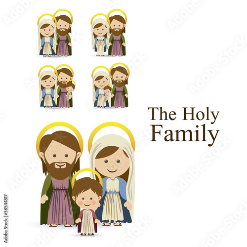 Fotomurale holy family