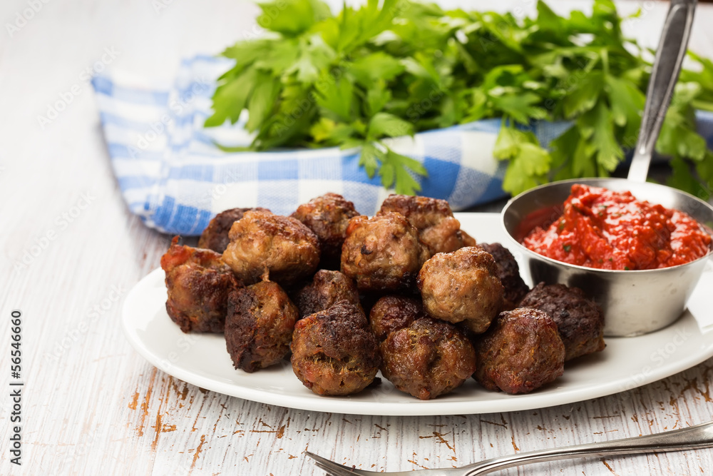 Meat balls with sauce Meat balls with sauce