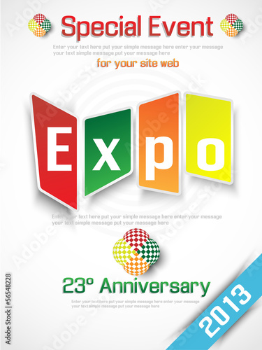 EXPO 2013 ANNUAL EVENT ADVERTISING