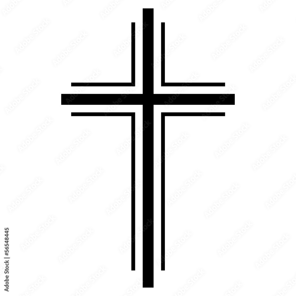 Religiöses Kreuz Beerdigung Vektor Religiöses Kreuz Beerdigung Vektor