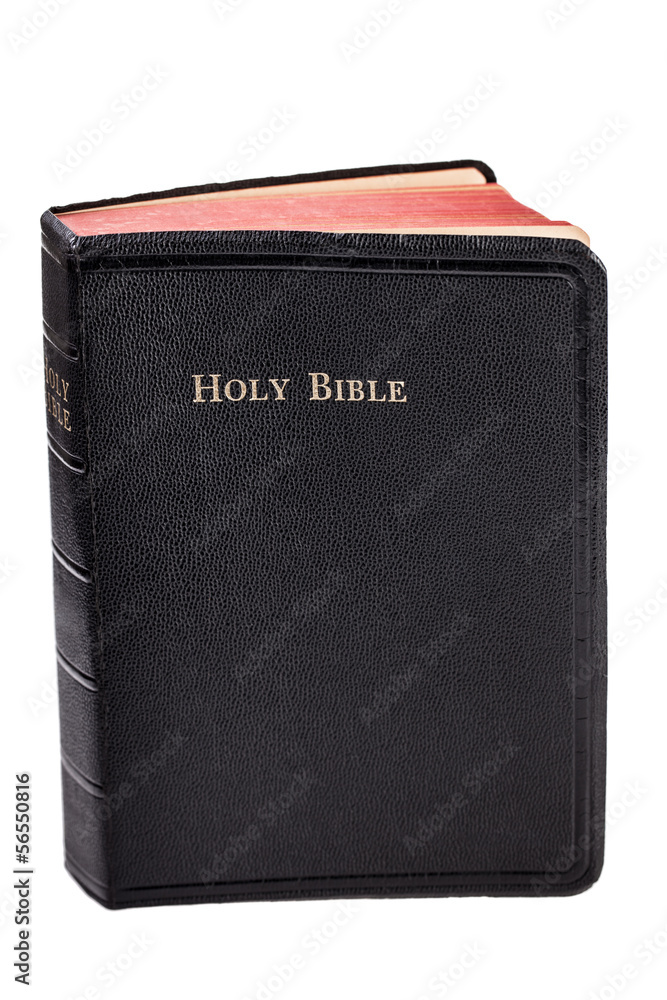 Obraz premium Holy Bible isolated on white