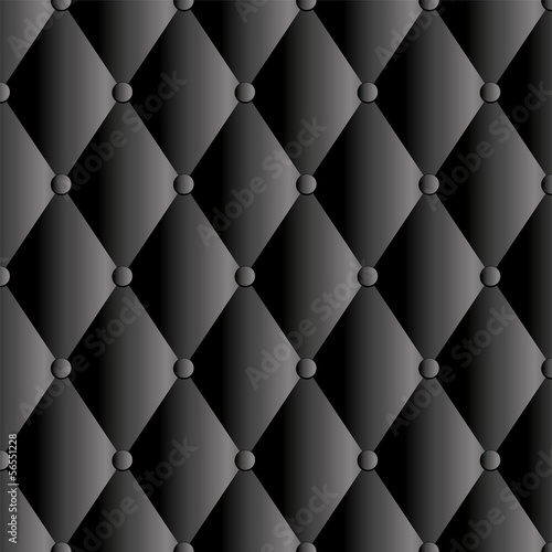 vector black leather upholstery background
