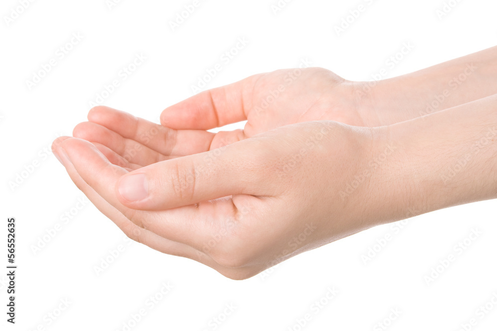 Open hands. Holding, begging, giving, showing concept. Open hands. Holding, begging, giving, showing concept.