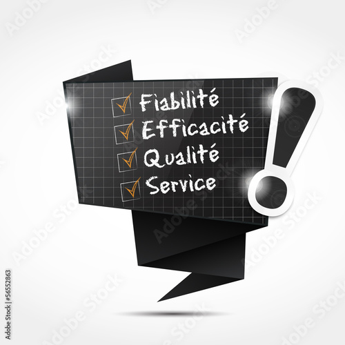 bulle origami : fiabilité efficacité Qualité Service