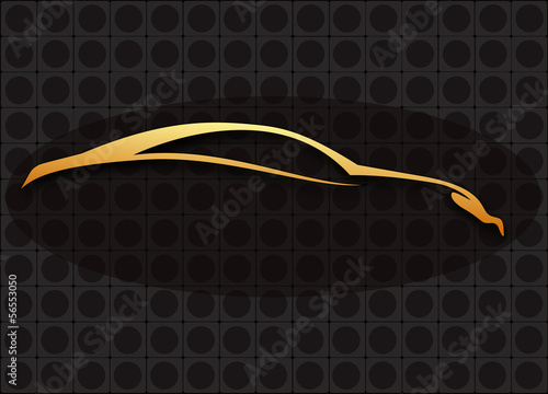 Logo ve noktalı arka fon