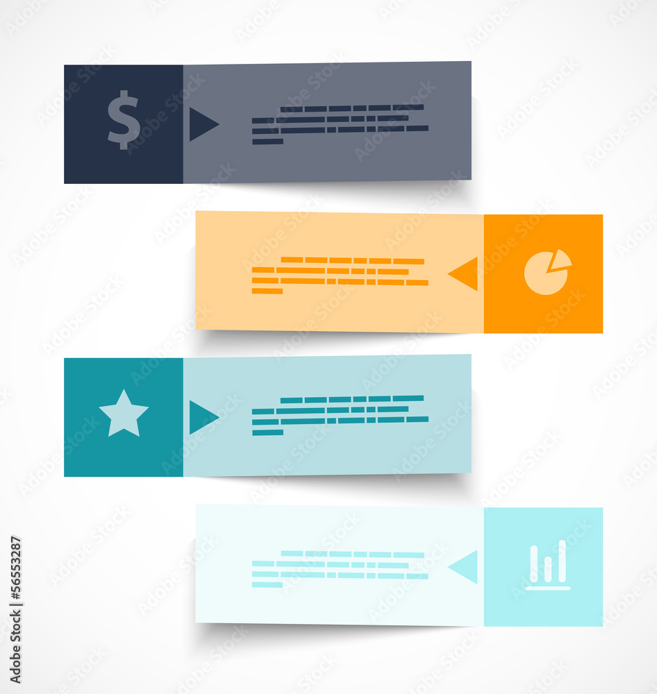 Set of banners Set of banners