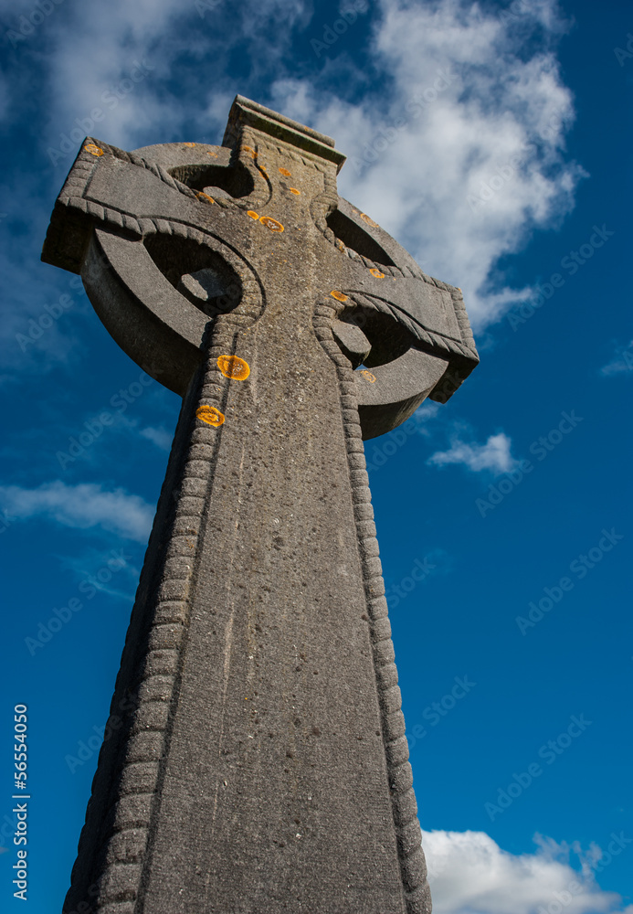 towering celtic cross