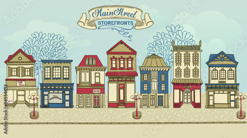 Main Street Storefronts