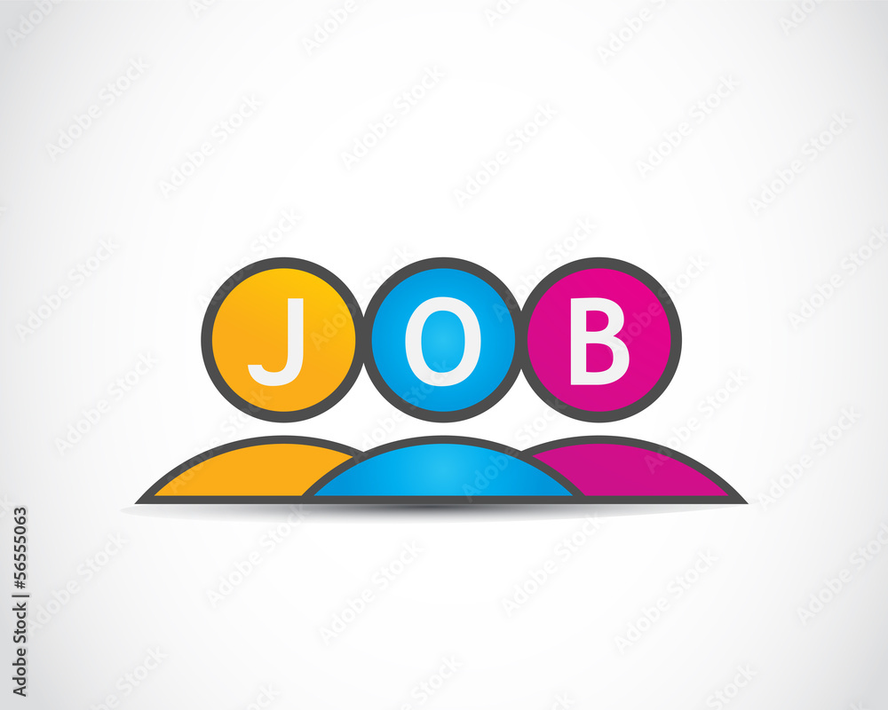 Obraz premium Job search group