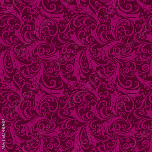 Seamless purple vintage pattern