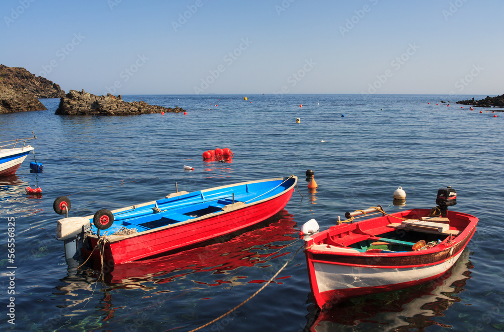 Boats in Pantelleria