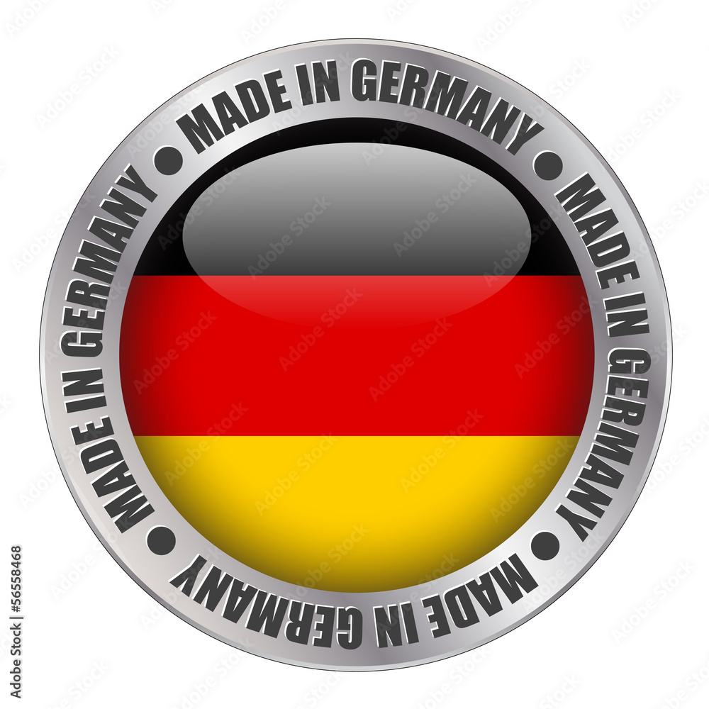 “MADE IN GERMANY” label (badge stamp flag german produce) “MADE IN GERMANY” label (badge stamp flag german produce)
