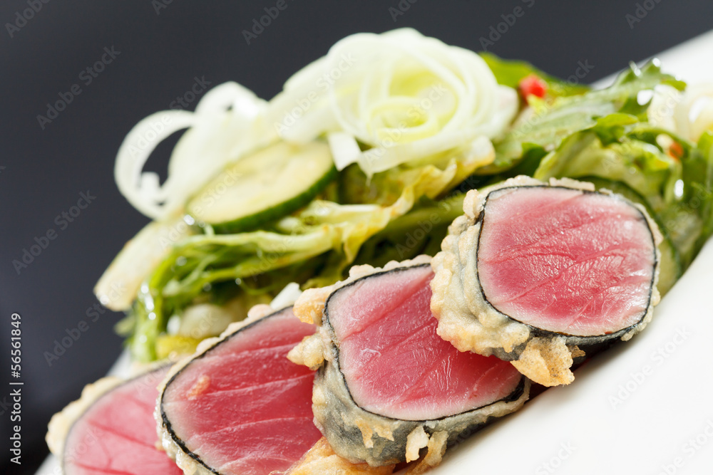 salad with tuna and strawberries salad with tuna and strawberries