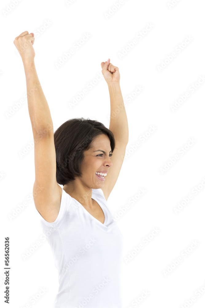 Attractive Young Happy Woman Attractive Young Happy Woman