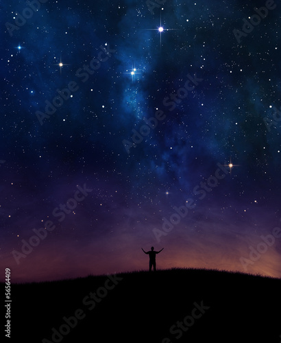 Night sky praise © Kevin Carden