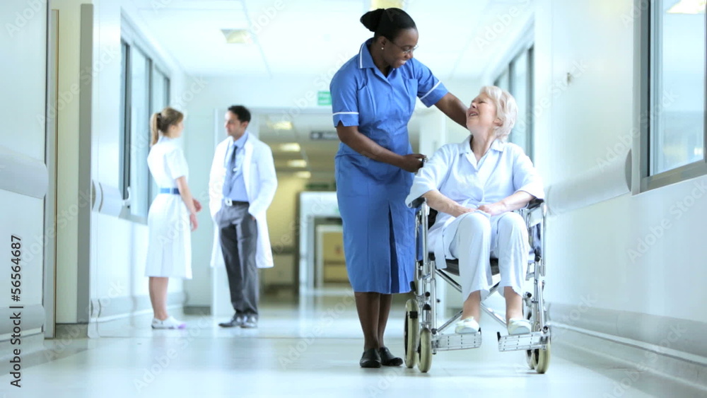 Staff Patient Busy Medical Care Facility Staff Patient Busy Medical Care Facility