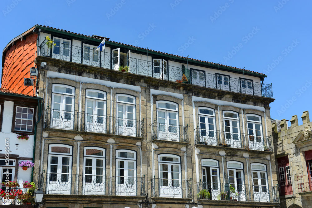 Guimarães Old Buildings, Guimarães, Portugal