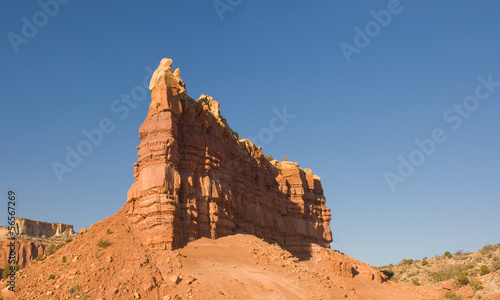 Sandstone rock outcrops in New Mexico