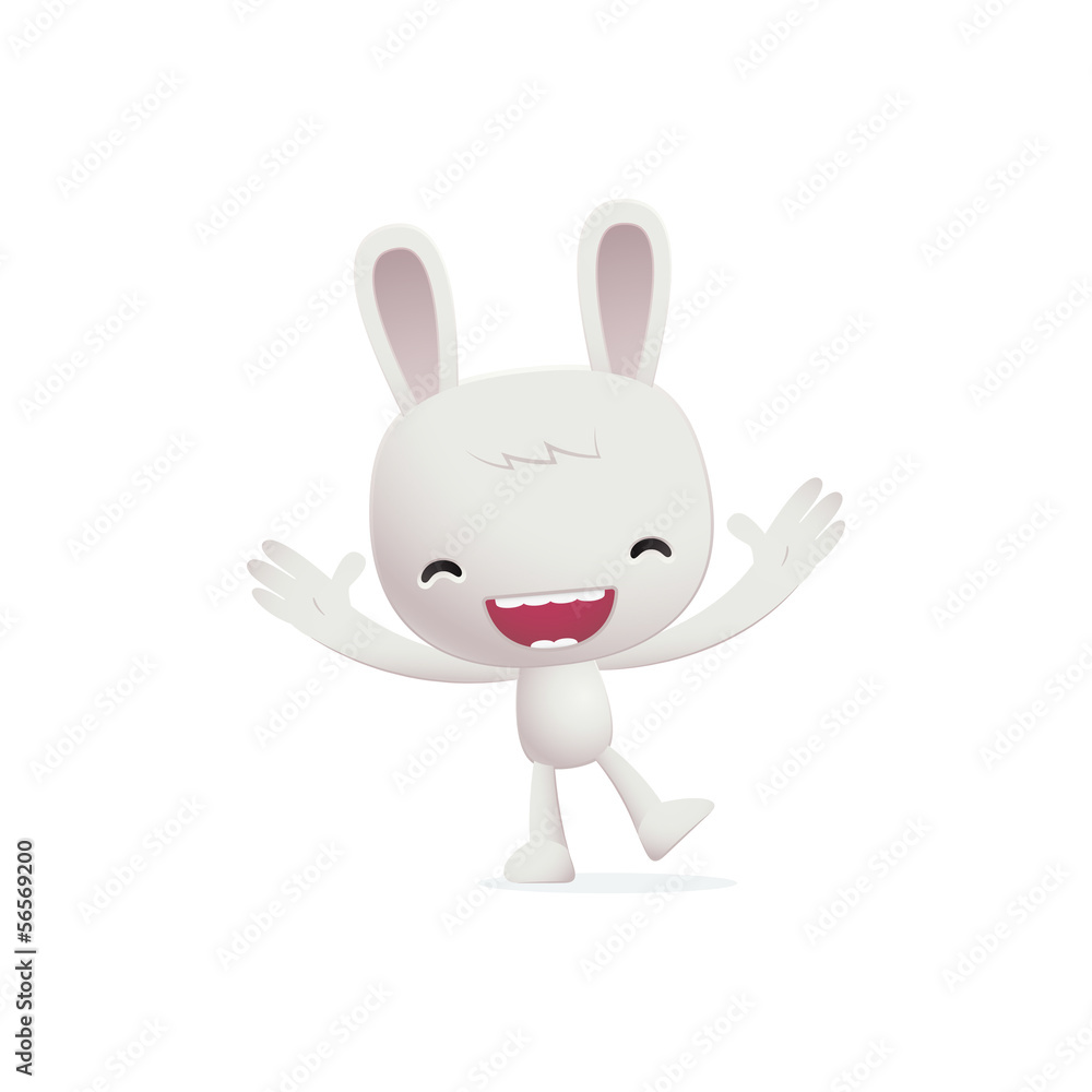 bunny in various poses for use in advertising, presentations, bunny in various poses for use in advertising, presentations,