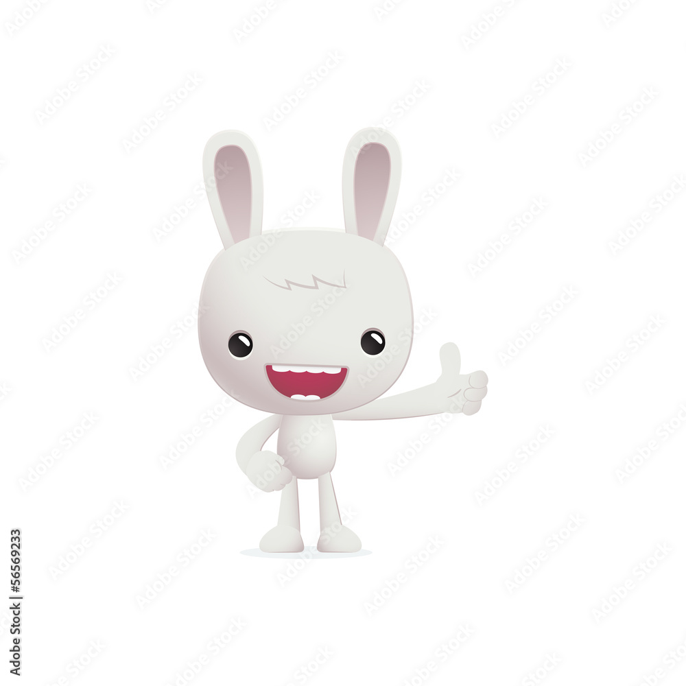 bunny in various poses for use in advertising, presentations, bunny in various poses for use in advertising, presentations,