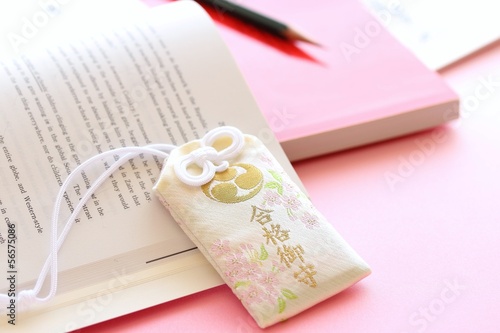 合格御守と問題集