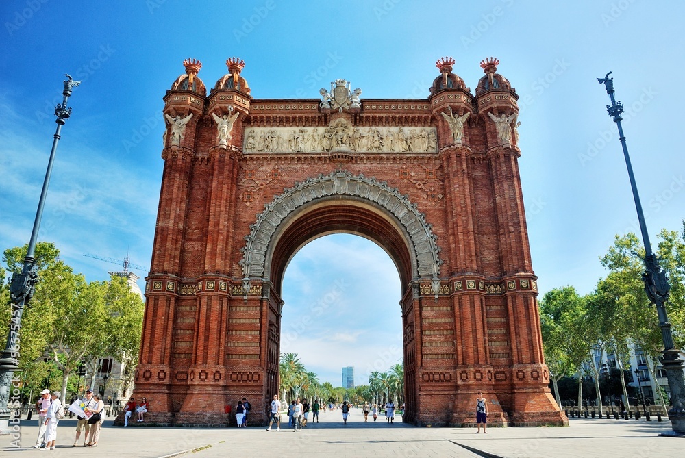 Obraz premium Arc de triomphe de Barcelone