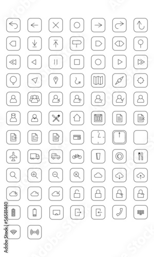 Simple icons pack