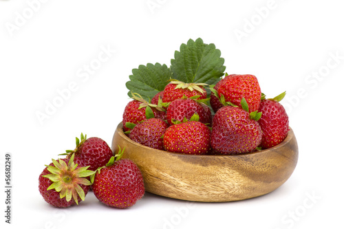 fresh strawberries