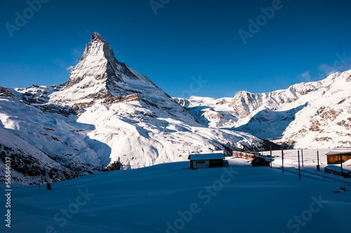 Matterhorn on Train
