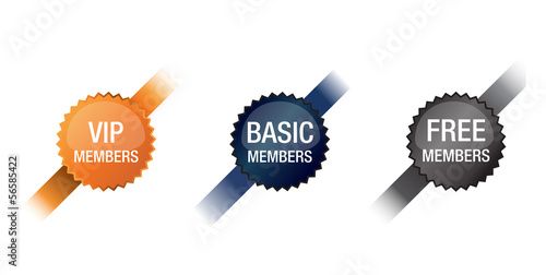Membership badges photo