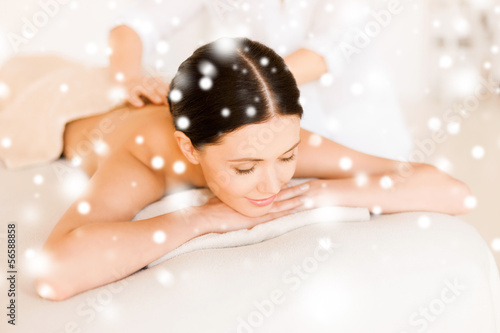 woman in spa