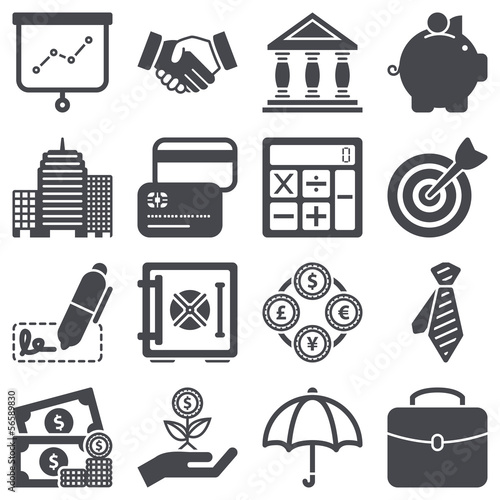 Finance icons