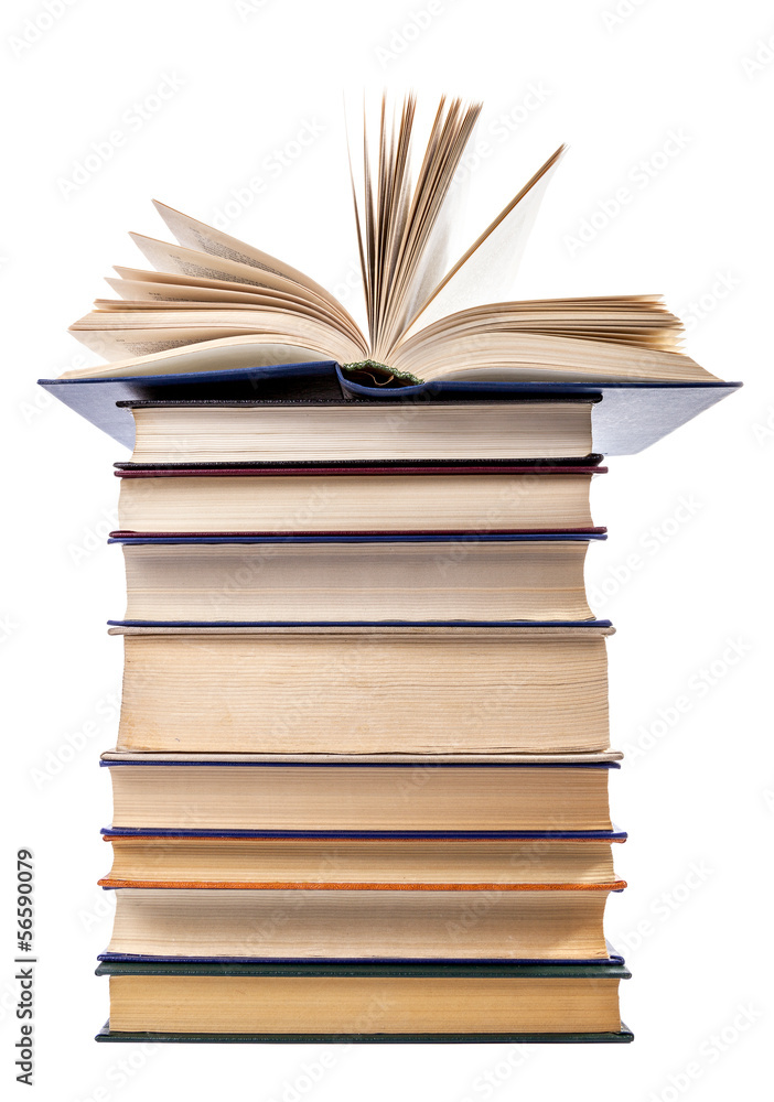 isolated, old books isolated, old books