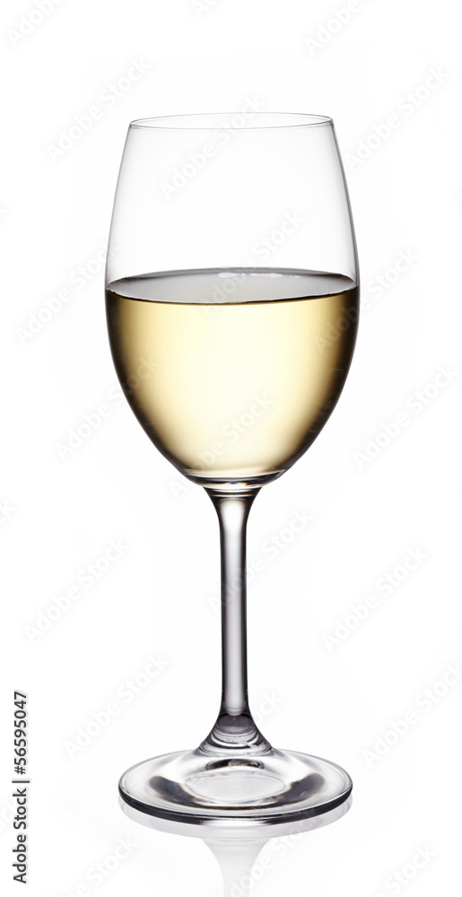 Glass of white wine