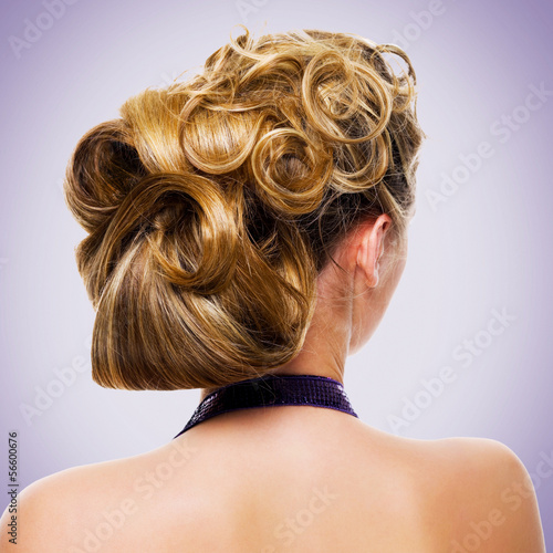 Beautiful wedding hairstyle