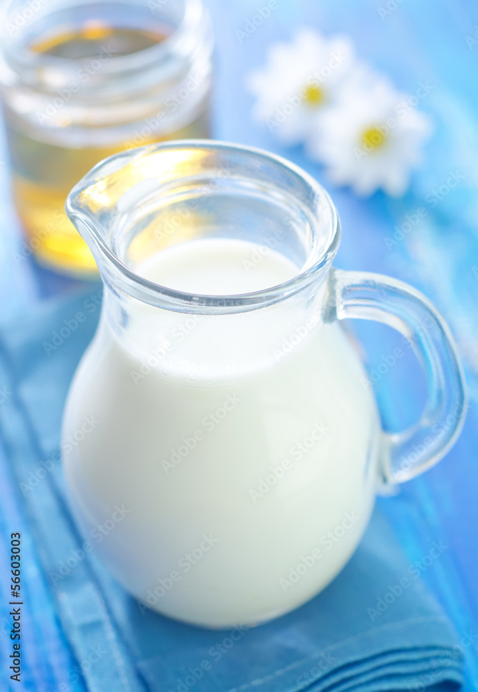 milk in jug milk in jug