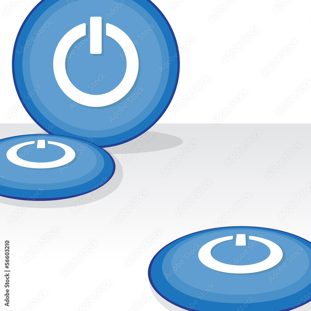 Vector power button