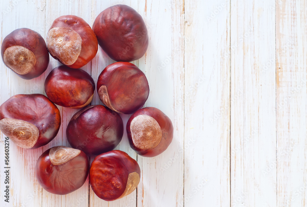 Obraz premium chesnuts