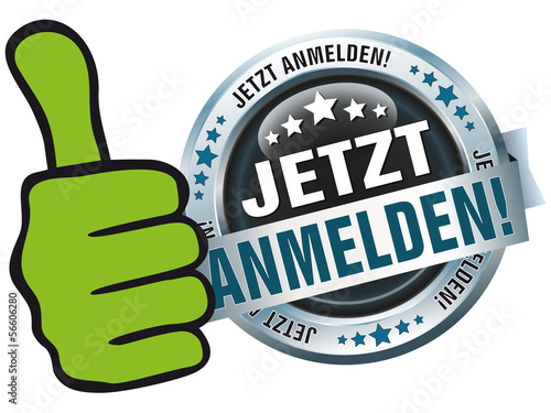 Button - Jetzt anmelden!