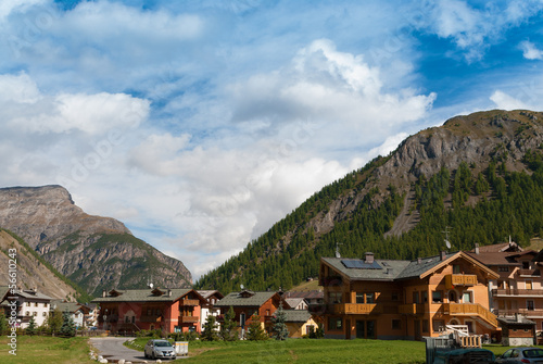 Alpine village