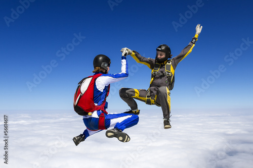 Skydiving photo.