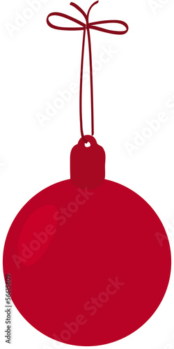 noel boule rouge
