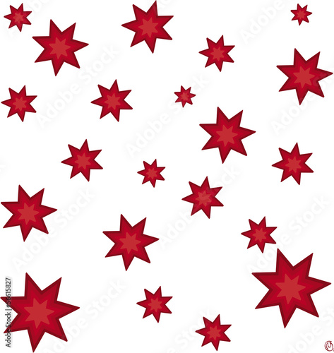 noel etoiles rouges