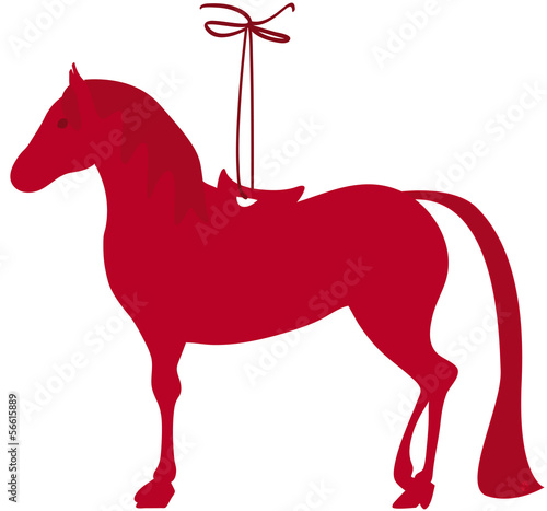 noel jument repos rouge