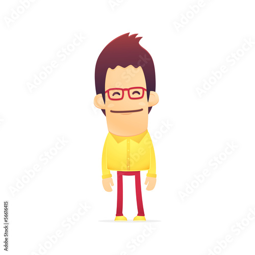 cool dude in various poses for use in advertising,